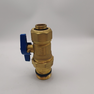 ທອງເຫລືອງ Compression Joint Ball Valve