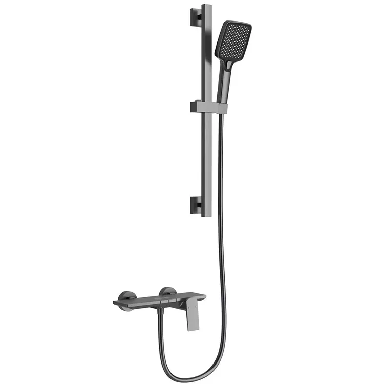 Gunmetal Grey ຊຸດອາບນ້ໍາທີ່ມີແຖບເລື່ອນທີ່ສາມາດປັບໄດ້