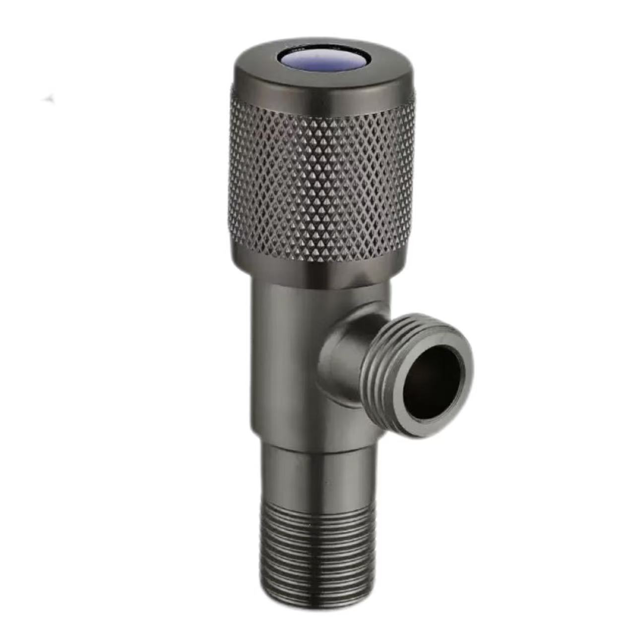 Gunmetal Knurled Handle Universal ປ່ຽງນໍ້າຮ້ອນ ແລະນໍ້າເຢັນ Gunmetal Knurled Handle Universal ປ່ຽງນໍ້າຮ້ອນ ແລະນໍ້າເຢັນ