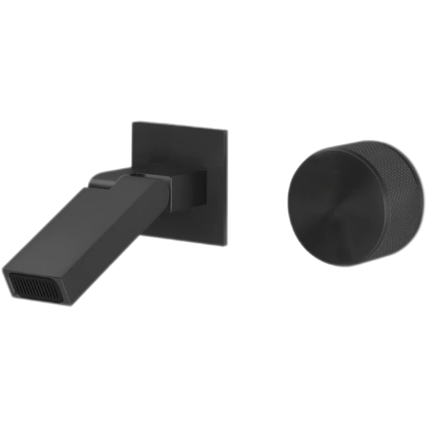 Gunpowder Grey Square Boundary Dark-mounted ຫົວມັງກອນ