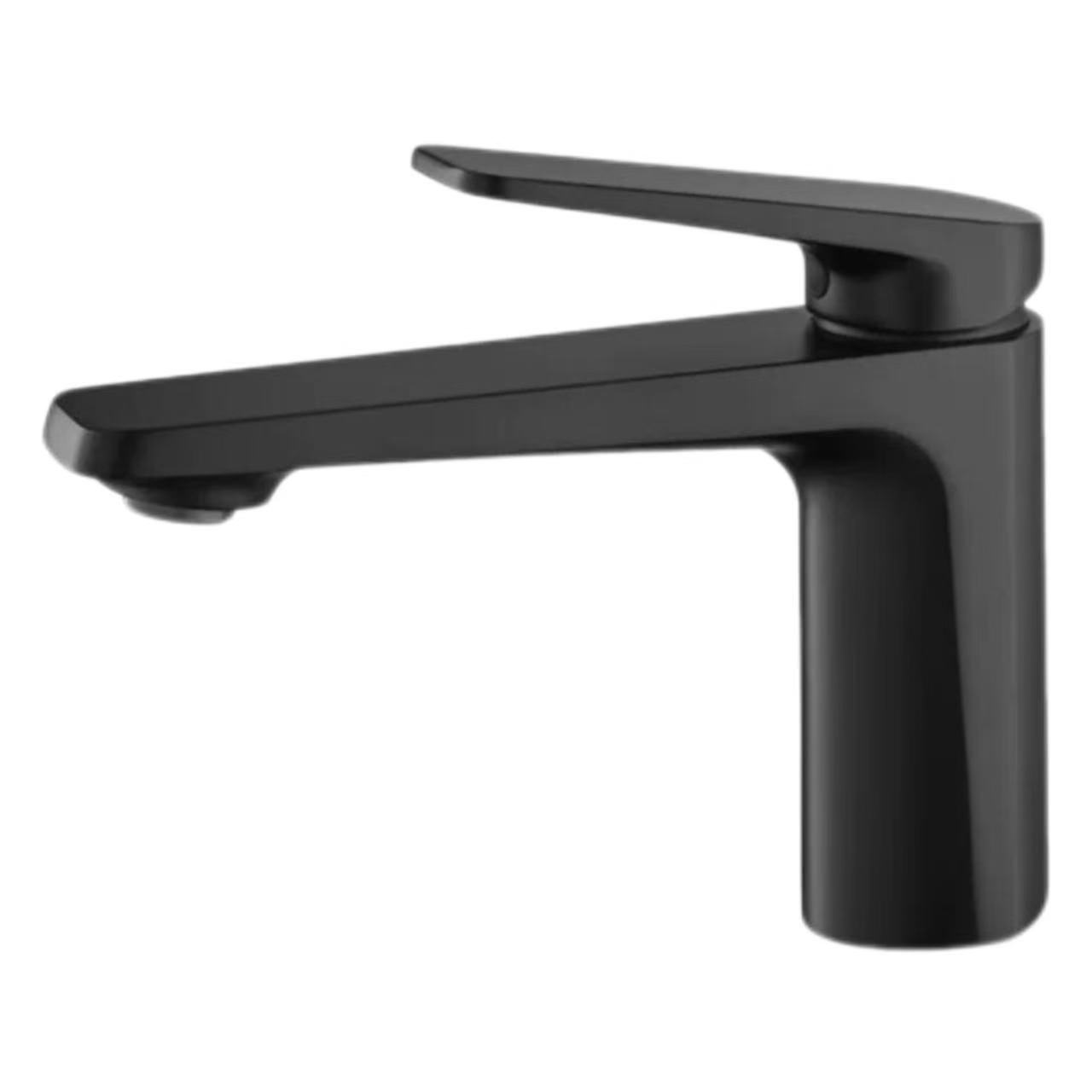 Matte Black Long-Handle Minimalist faucet Dragon