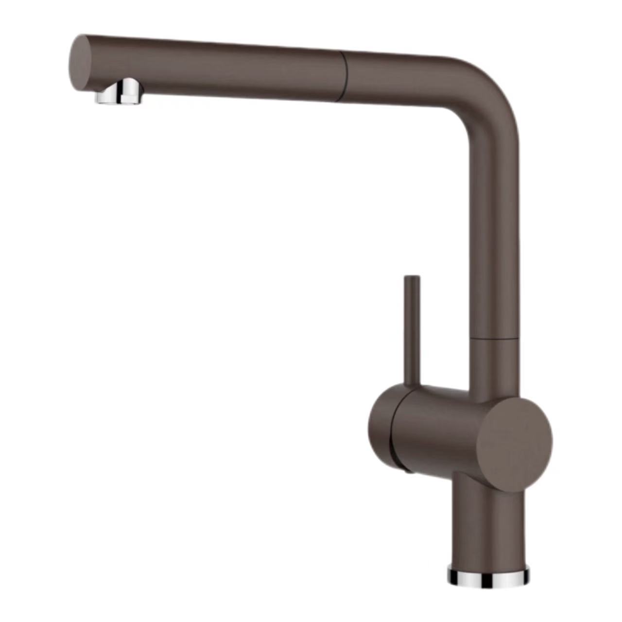 Minimalist l-Shaped Pull-Out Rotating Faucet ໃນເຮືອນຄົວ