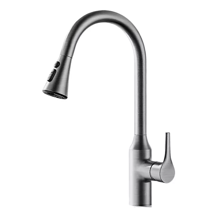 ດຶງອອກ faucet ເຮືອນຄົວຮ້ອນແລະເຢັນ rotating