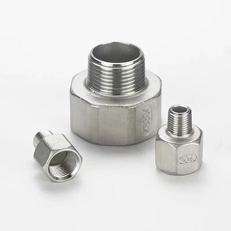 ຫຼຸດ Hexagonal ຊາຍ x ຍິງ Connector threaded