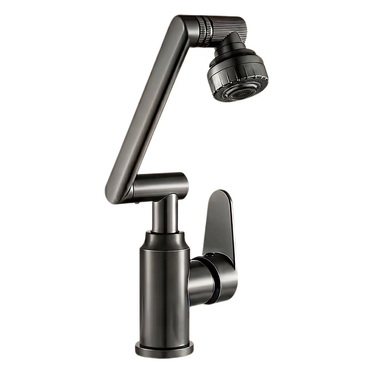 Rotating Robotic Arm Faucet ອ່າງຮ້ອນແລະເຢັນ
