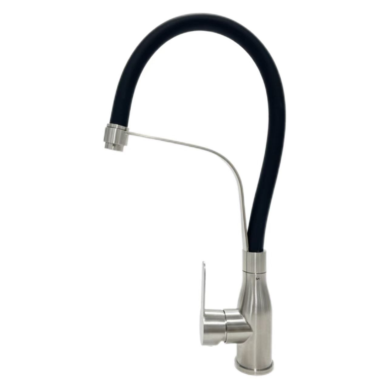 Silicone Flexible Pull-Out Universal faucet ນ້ໍາຮ້ອນແລະເຢັນ