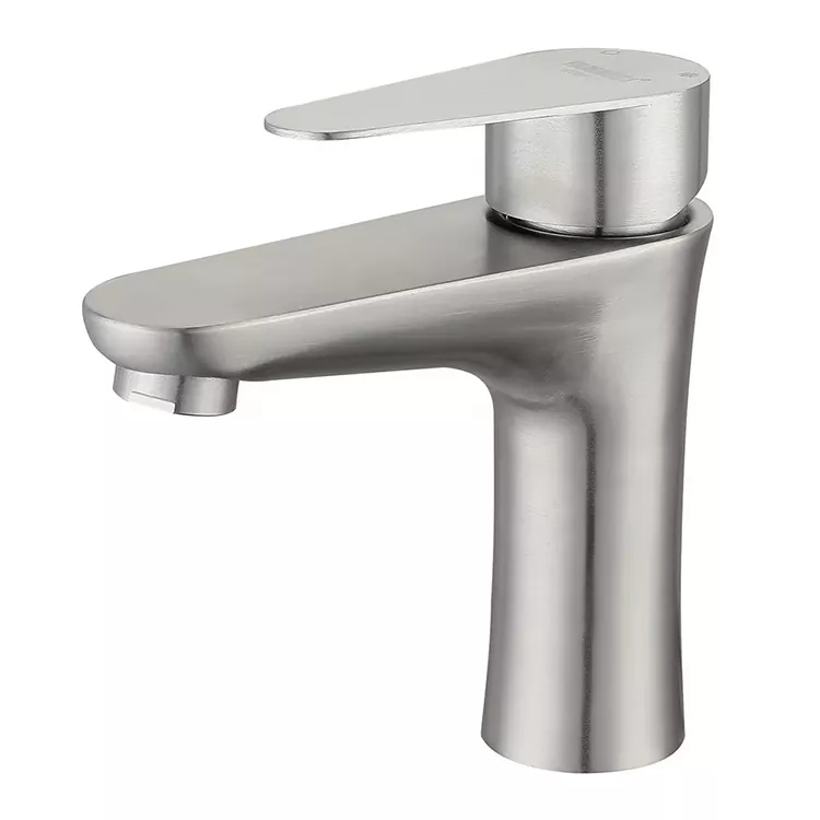 Slim Waist Basin Mixer Tap (ຮ້ອນ ແລະ ເຢັນ)